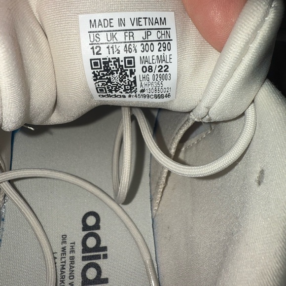 NWT adidas Originals OZELIA "Alumina/Bold Gold/Mag Beige" Men's Shoe SIZE 12 - Picture 10 of 11